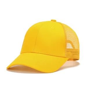Promotional Custom Wholesale Sports Mesh Back Baseball Cap - Image 2