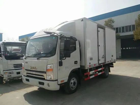 JAC Cold Chain Refrigerated Trucks for Frozen Food Transport Fuel Diesel Origin China Payload 20ton Condition New HS Code - Image 4
