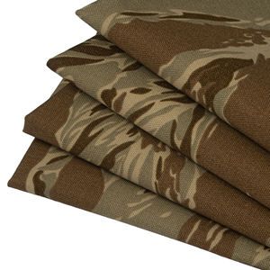 Fabric Manufacturer Custom Printing Camo Woven Twill 100% Nylon Tactical Uniform Backpacks Tiger Stripe Camouflage Fabrics - Image 5
