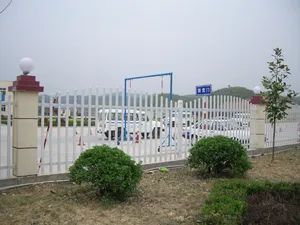 Conch PVC/UPVC Factory Fence Size 5.8meters Trademark CONCH HS Code 3925200000 Material Plastic Steel Pillar Distance - Image 1