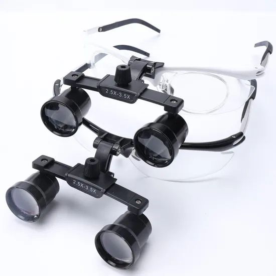 Zoom Lens 2 5X 3 5X Dental Loupes Aluminum Magnifying Glass - Image 2