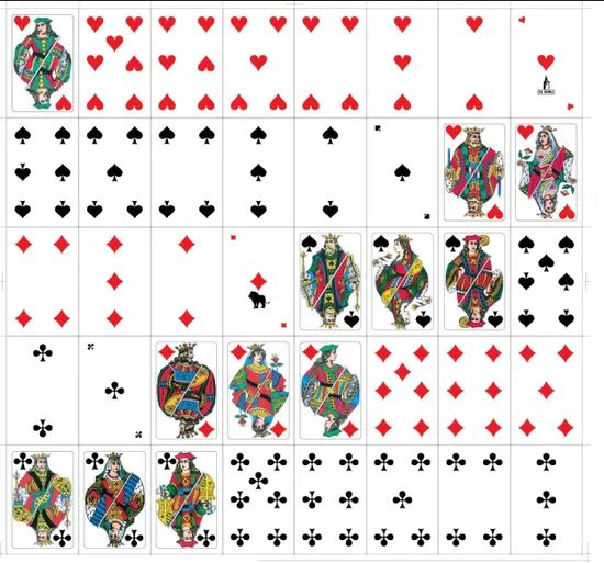 40 Cards Customized Poker Playing Cards for Libya Time >2H Member 4-10 Origin China Condition New Model NO. WM-001 HS Code 95044000 - Image 2