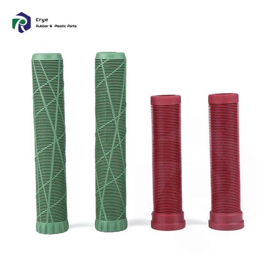 Custom Motorcycle Bicycle Rubber Handlebar Accessories Rubber Handle Grips - Image 6
