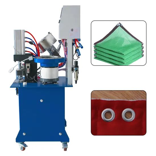 Automatic Eyelet Punching Machine for Tennis Net Origin China Condition New Net Weight 190kg Model NO. QC16002 HS Code 8479819000 - Image 4