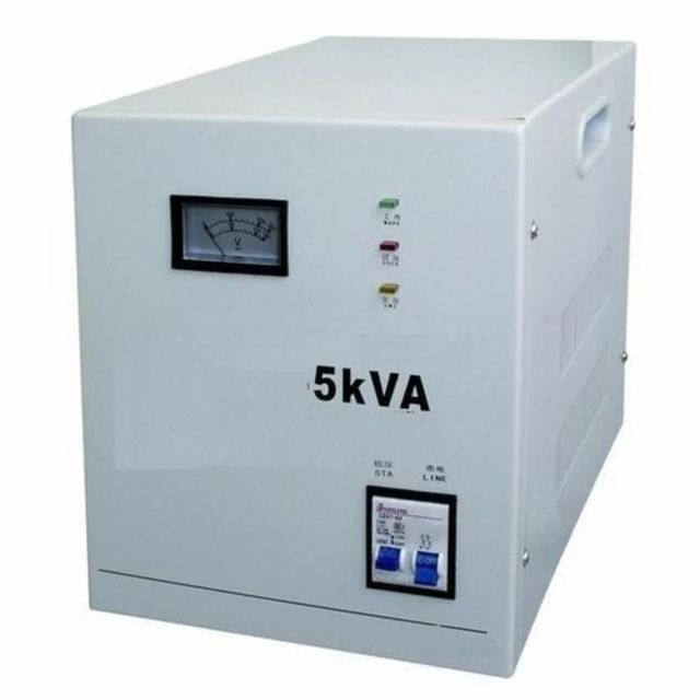 Air Cooling Three Phase Voltage Stabilizer Rating 4.5 Efficiency 98% Phase Three Phase Brand Fluxtronics Input Voltage - Image 2