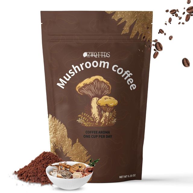 High Quality Ten Mushrooms Coffee Blend Aromatic Taste Smooth Beverage Factory Price Wholesale - Image 2