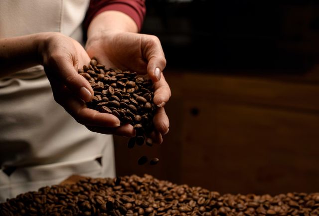 Blend Robusta Roasted Coffee Beans Exclusive Taste Profile High Grade 1kg/Bag for Luxury Hotels and Restaurants - Image 4
