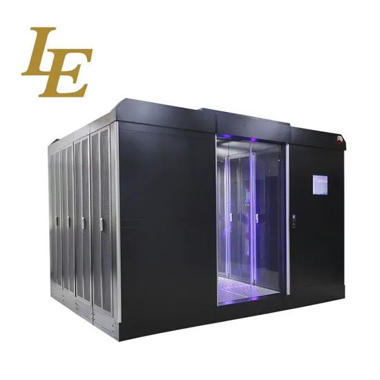 Le Cold Aisle Containment System Modular Data Center Network Cabinet ...