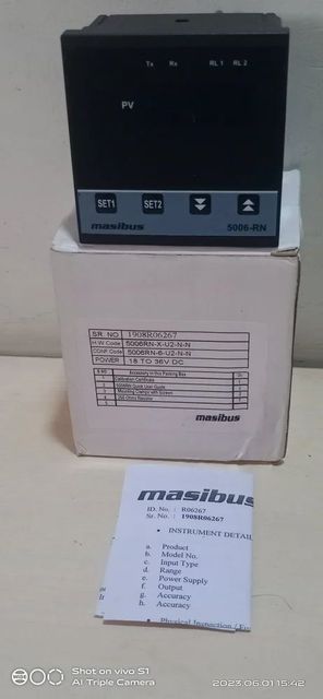7 Segment Display Indicators & Controllers, For Industrial Relay Count 2 Nos Weight 250g approx Voltage 18 to 36VDC Brand Galax, - Image 2