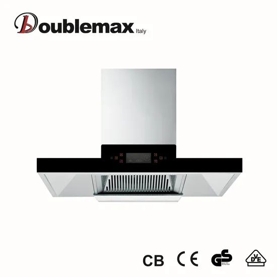 Modern T Shape Touch Control Smart Kitchen Range Hood Colour Black Origin China Noise 41-50dB Venting Ducted HS Code - Image 2