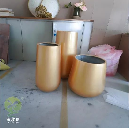European Style Country Style Fiberglass Flower Pots - Image 5