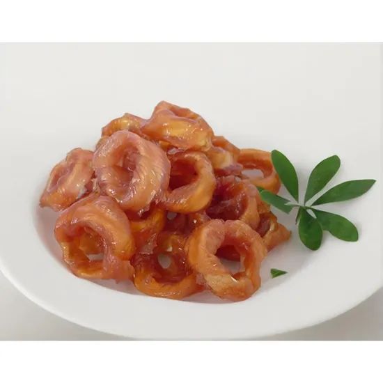 Grain-Free Cod Skin Braid Treats for Healthy Dogs ODM Yes OEM Yes Spec 0-99g Color Nature Model NO. 001 Appearance Dry Flavour Seafood - Image 6