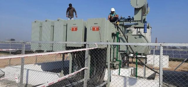 Grid Tie Solar Panel Transformer Installation Service, For Industrial - Image 1