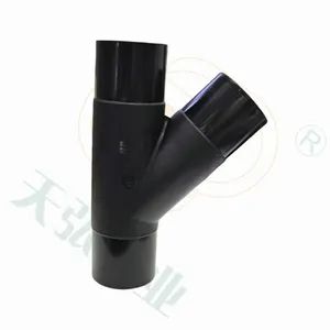 High-Quality Butt Fusion Plastic Tee for HDPE Water Systems Pressure Pn16 Model NO. LY1502 Raw Material PE100 HS Code 3917400000 - Image 3