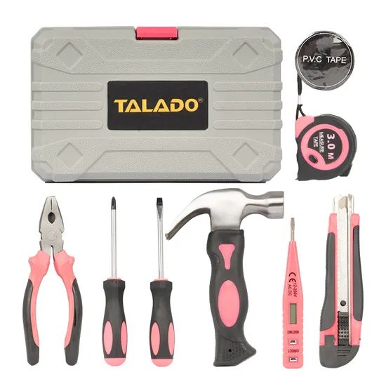 Compact Home Tool Kit Portable Hand Tool Set Standard DIN Brand Talado Origin China Folded Unfolded Trademark TALADO Model NO. - Image 3