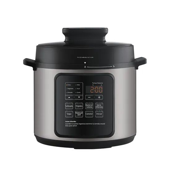 Fast Cooking Stainless Electric Pressure Cooker That Locks in Natural Food Flavors - Image 4