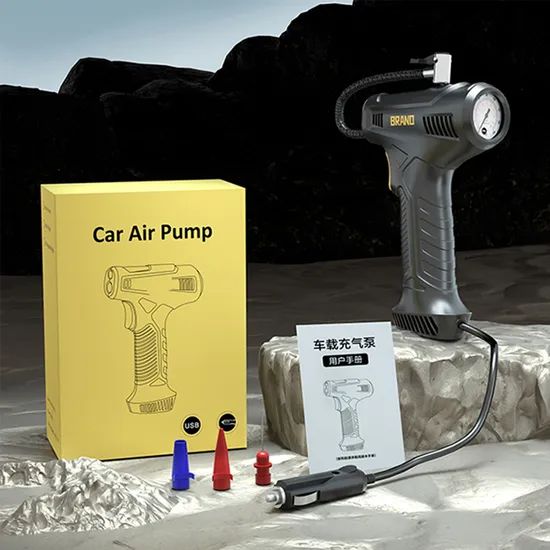 Friendly Car Tire Inflator Compact LCD Display Auto Stop Function - Image 2