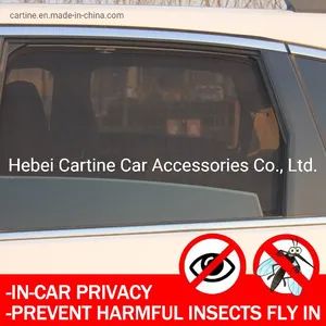 Foldable Magnet Sunshade Car Accessories Auto Parts Origin China Model NO. vm Trademark MFINE Material Polyster HS Code - Image 6