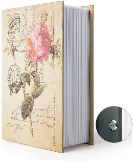 Secret Hidden Book Safe Combination Lock Storage Box Safe Book Box for Money - Image 4
