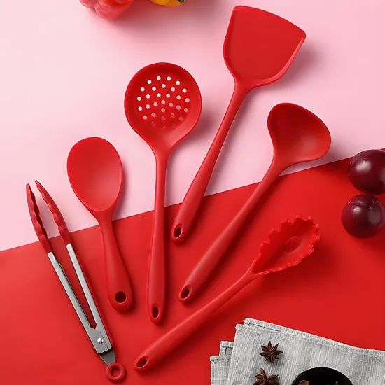Premium High-Temperature Silicone Cooking Utensils Set for Chefs - Image 5