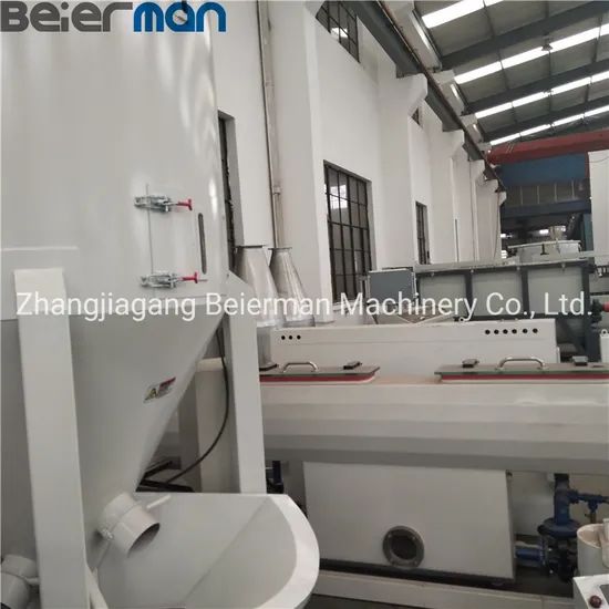 Model 5.5kw Mixing 36kw Heating Power Vertical Stainless Steel Plastic Pellets Coloring Mixing Drying Machine - Image 4