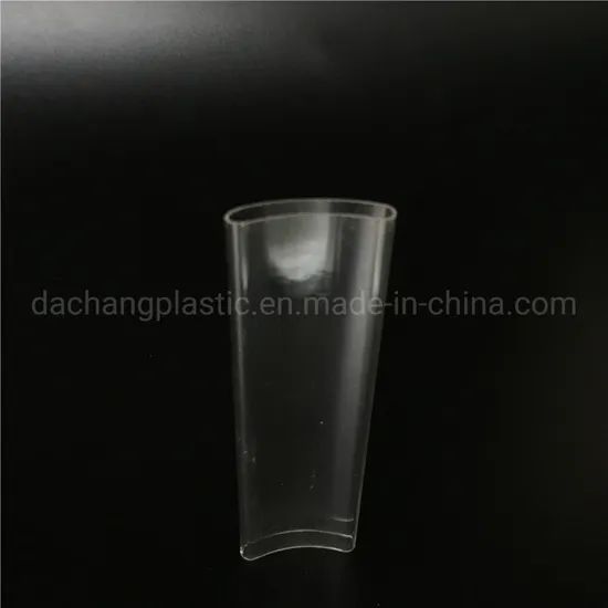 Transparent Polycarbonate Extrusion Packing Tube 35X10mm HS Code 39169090 Trademark Dachang Model NO. EX247-001 Material Polycarbonate - Image 1