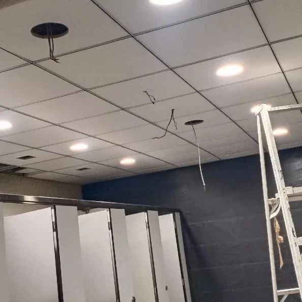 Gypsum Sealing Works Interior Designing Brand R.E Material SS Color Greyt Finish Polish Thickness 12 mm Insulation - Image 5