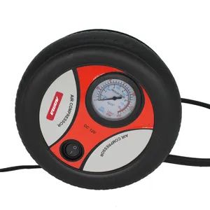 Mini Electric Air Pump Tire Inflator Air Compressor Pump Size Metal Color Black Motor Copper Origin China Volt 12V/24V Model - Image 4