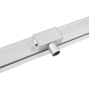 Wall Linear Shower Drain Channel Floor Drain Style Drain Color Silver Kind Floor Drain Model NO. SDS033 HS Code - Image 5