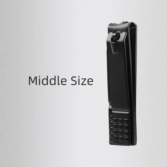 Black Manicure Personal Nail Clipper - Image 2