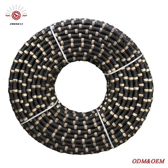 Diamond Rope Saw for Cutting Granite Rocks Origin Jiangxi Model NO. ZLW-006 Trademark Zhongli HS Code 8202991000 Color - Image 6