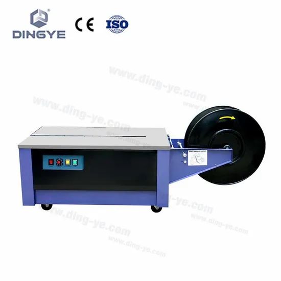 Low Desk Strapping Machine KZ900L Model NO. KZ900L Trademark DINGYE Packaging Cartons Driven Type Electric Origin Wenzhou, - Image 3