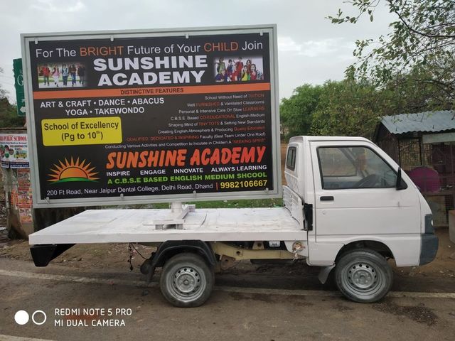 Mobile Van Advertising, 1, Diesel Type Non AC Fuel Type Diesel Seating Capacity 1 Dimensions 9' X 6.5' Rent Duration 30 - Image 3