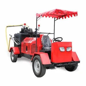 Paving Concrete Crack Road Sealing Machine Origin Henan Condition New Trademark IDEAL Mixing Method / Tank Volume 350L Power Honda Gx630 - Image 2