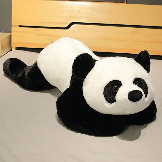 Stuffed Animal Panda Plush Toy Companion Animals Size Small Origin China Gender Unisex Filling Cotton OEM/ODM Aceptable Model NO. panda-s - Image 3