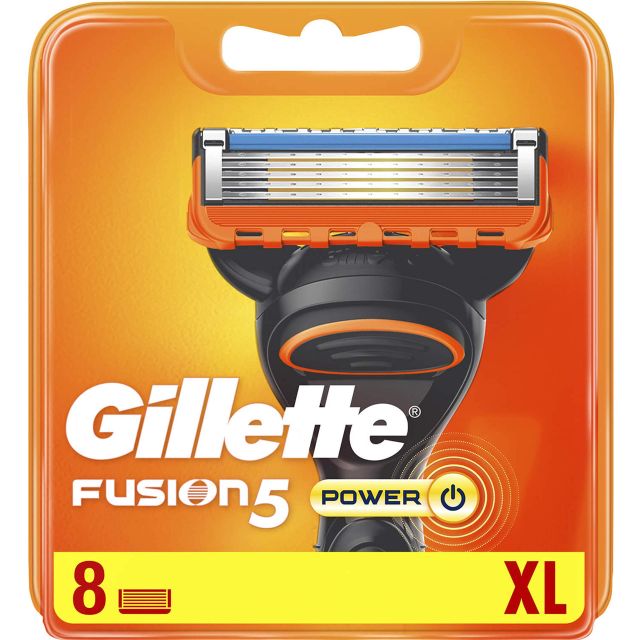 Gillette Fusion5 Mens Razor Blade Refills Blade Count 5 Place of Origin Germany Blade Type Anti-irritation Manufacturer Procter & Gamble - Image 1