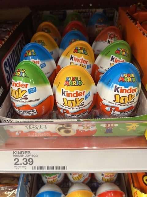 Authentic Kinder Joy Super Mario Chocolate Egg with Exciting Toy Collection Wholesale Price Great Gift Choice - Image 2