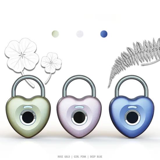 Mini Fingerprint Lock Child Safety Cabinet Locks for Babies Pad Lock - Image 4