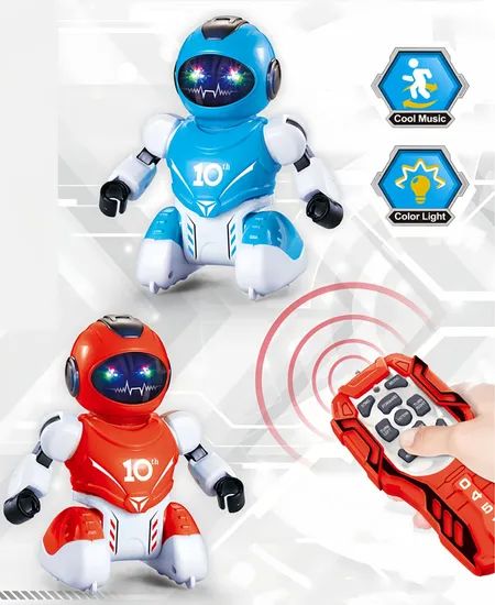 Kids Robot Toys Remote Control Programmable Soccer Robot Toy Competitive Game Toys - Image 5