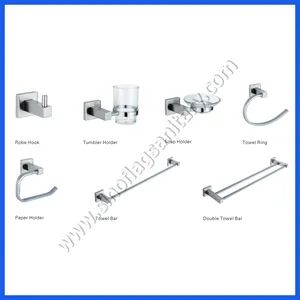 Toilet Bath Accessory Zinc Alloy Hardware Set Origin China HS Code 8481804090 Material Zinc Alloy Model NO. SF234-0005 Surface Treatment - Image 2