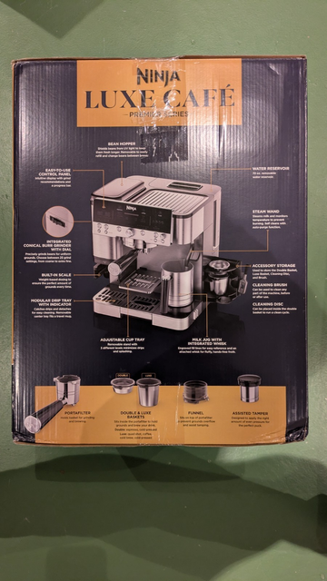 Ninja ES601 Luxe Café Premier Series Espresso, Coffee,& Cold Brew Machine - NEW! - Image 3
