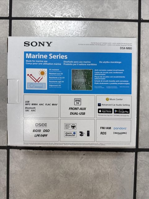 Sony High Power Bluetooth Marine Receiver (DSXM80) - Image 3