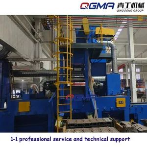 Mesh Belt Type Shot Blasting Machine with Integrated Abrasive Recycling and Separator Unit - Image 3