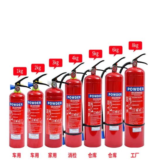 Fire Extinguishing Dry Chemical Powder Fire Extinguisher Fire Extinguishers - Image 1