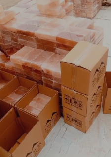 Himalayan Salt Tiles / Salt Bricks – Pink & White - Image 4