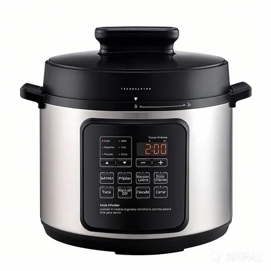 Fast Cooking Stainless Electric Pressure Cooker That Locks in Natural Food Flavors - Image 2