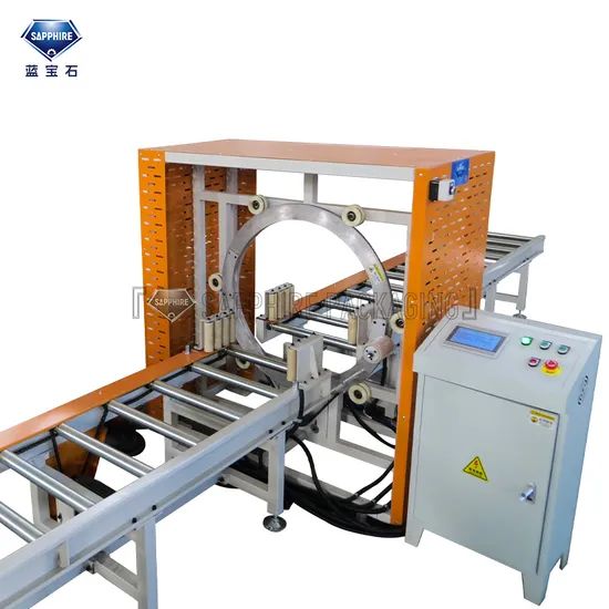 Multi-Function Horizontal Stretch Wrapping Machine S550 for Windows/Doors/Rectangular Tubes Adjustable Packaging Speed High-Efficiency Packaging Machine - Image 5