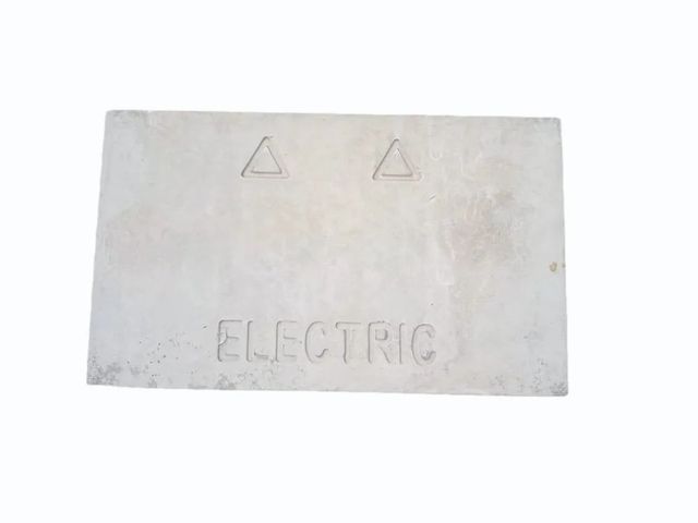 Concrete Cable Protection Cover tile in agra Color Grey Size 2x2 Feet Material Concrete Feature High Quality Usage/Application Cable - Image 1