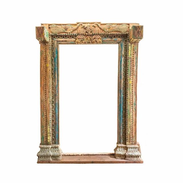 Wooden Door Frames Height all Color Brown Type Outdoor Style Rectangular Open Style Hinged Finishing Polished Usage/Application - Image 2