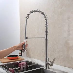 Spring Faucet Spring Kitchen Faucet Spring Pull Down Kitchen Faucet Spring Tap for Kitchen - Image 4